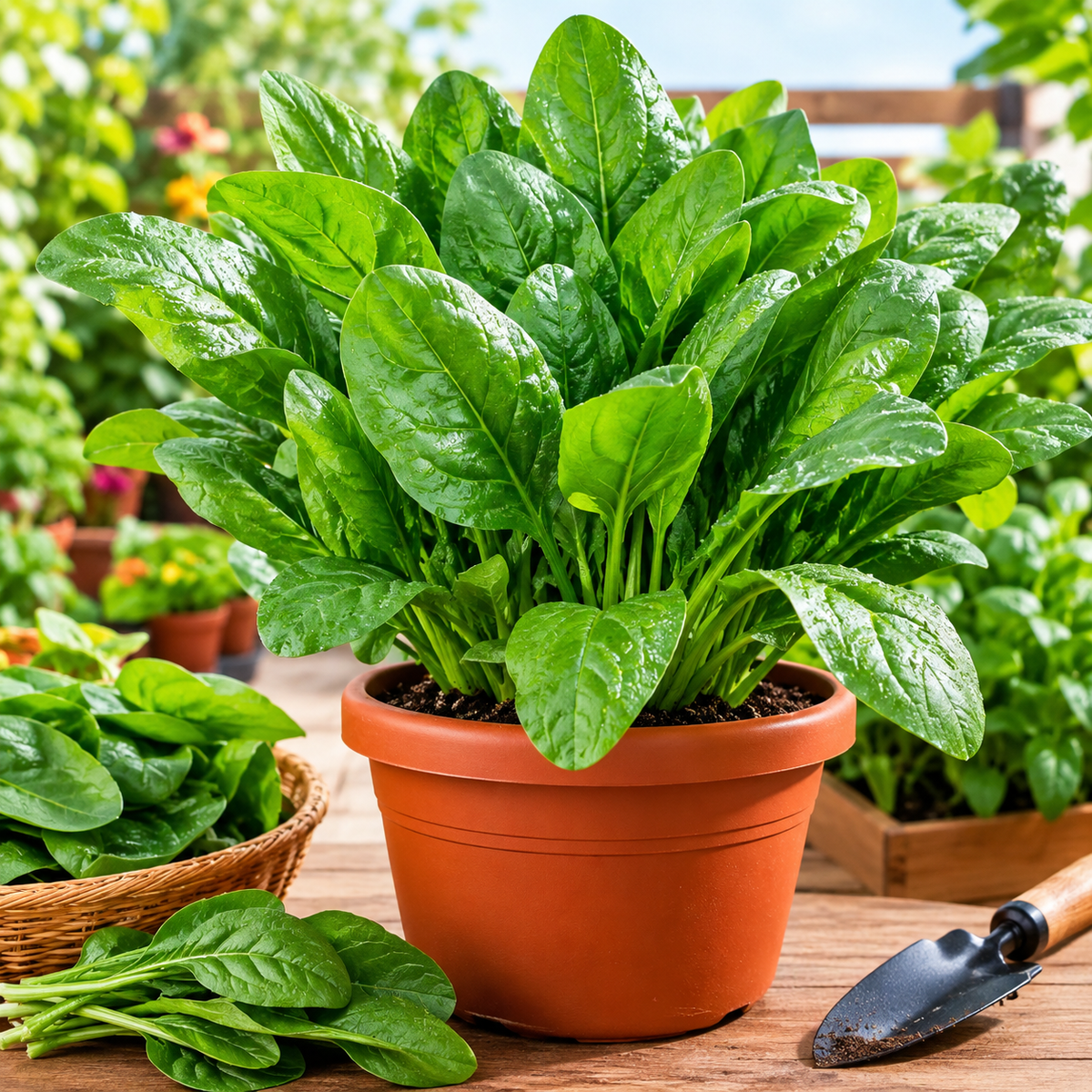 Palak (Spinach) All Green