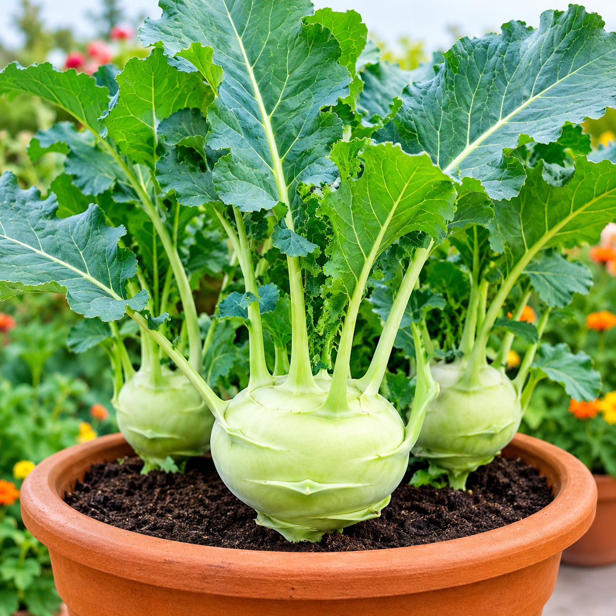 Knol Khol Early Samrat F1 Hybrid | Pack of 40-45 Seeds