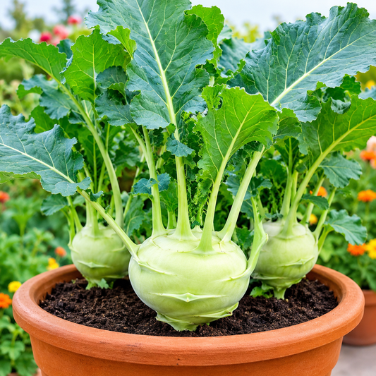 Knol Khol Early Samrat F1 Hybrid | Pack of 40-45 Seeds
