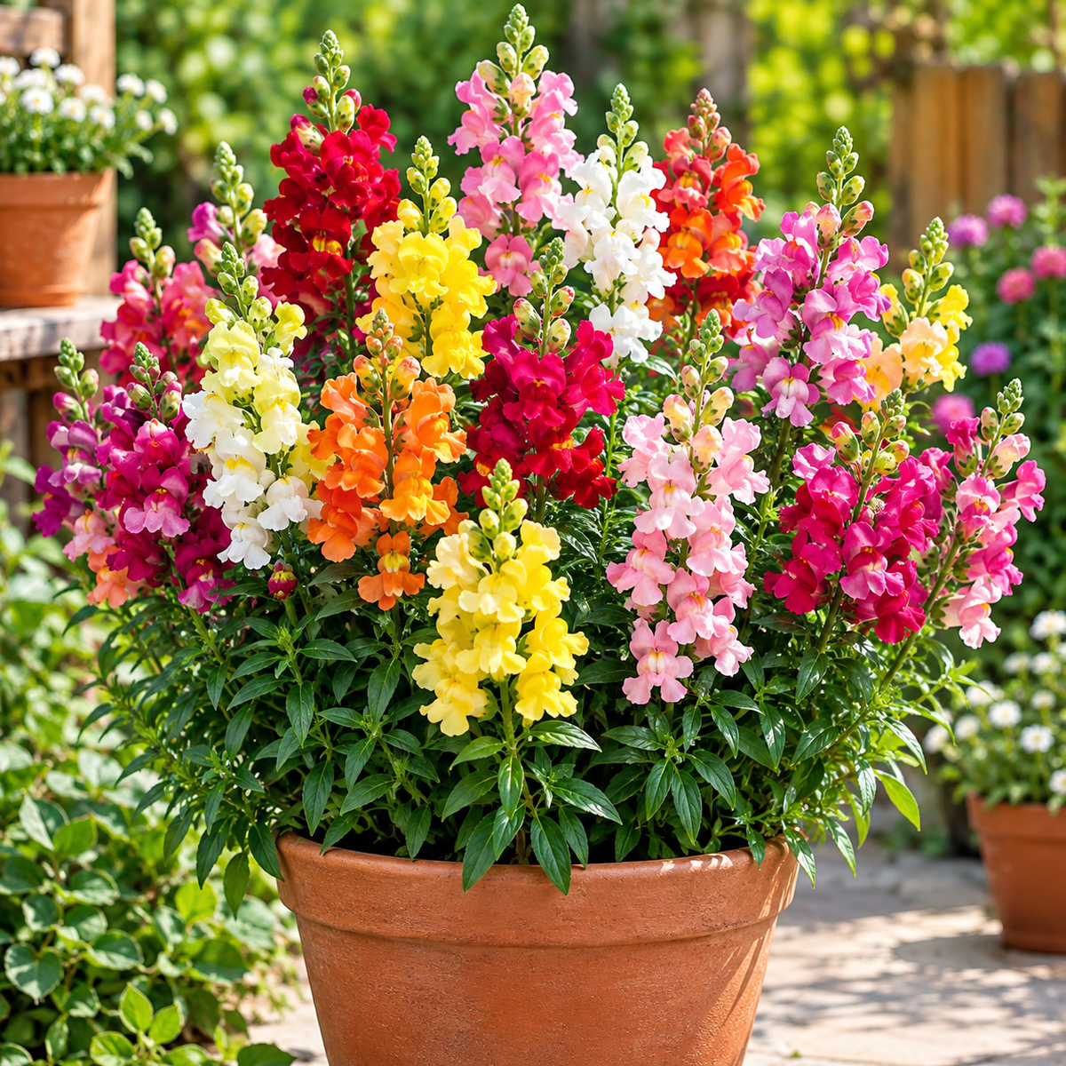 Antirrhinum F1 Hybrid Mix | Pack of 30-35 Seeds | Imported Variety