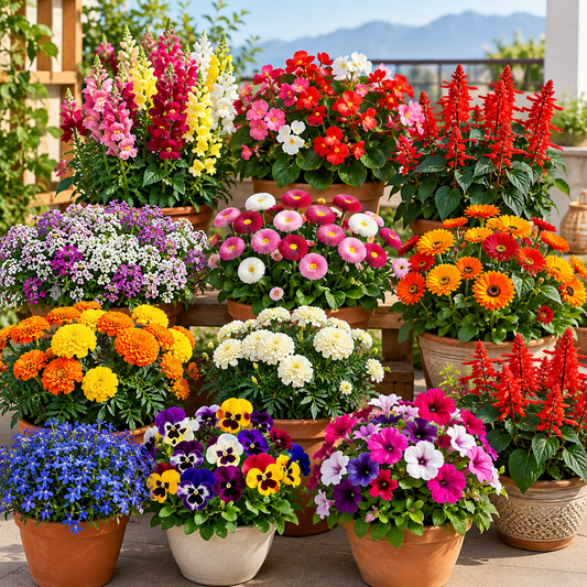 Winter Bloom Combo – 12-in-1 Flower Seed Pack